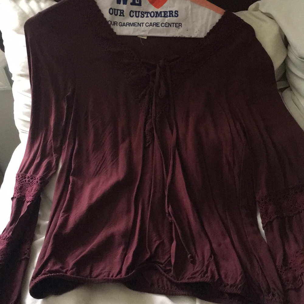 Pacsun bohemian lace top